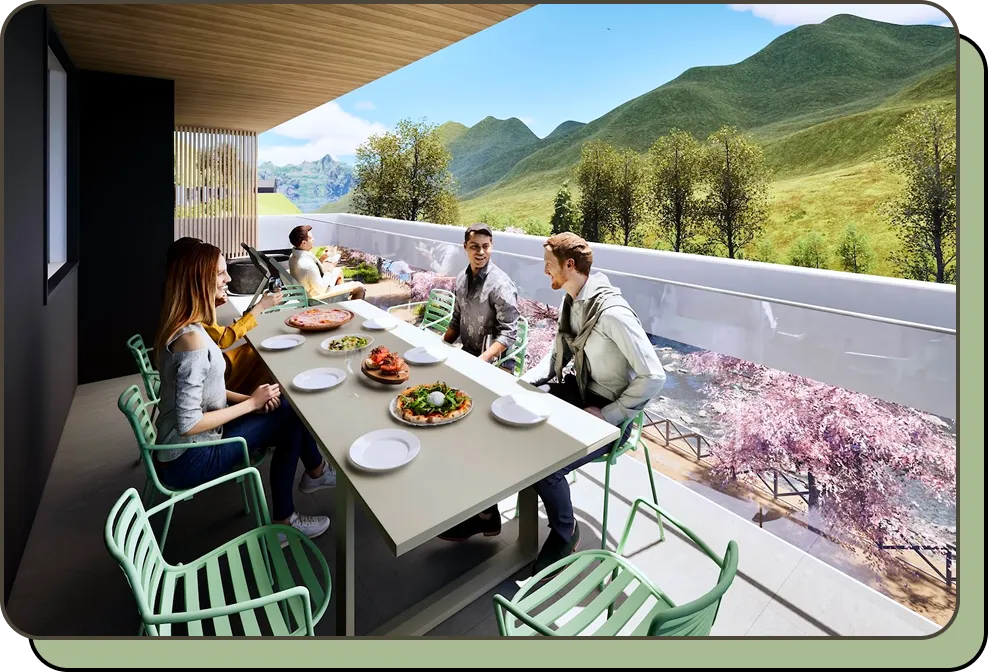 宿泊棟イメージ