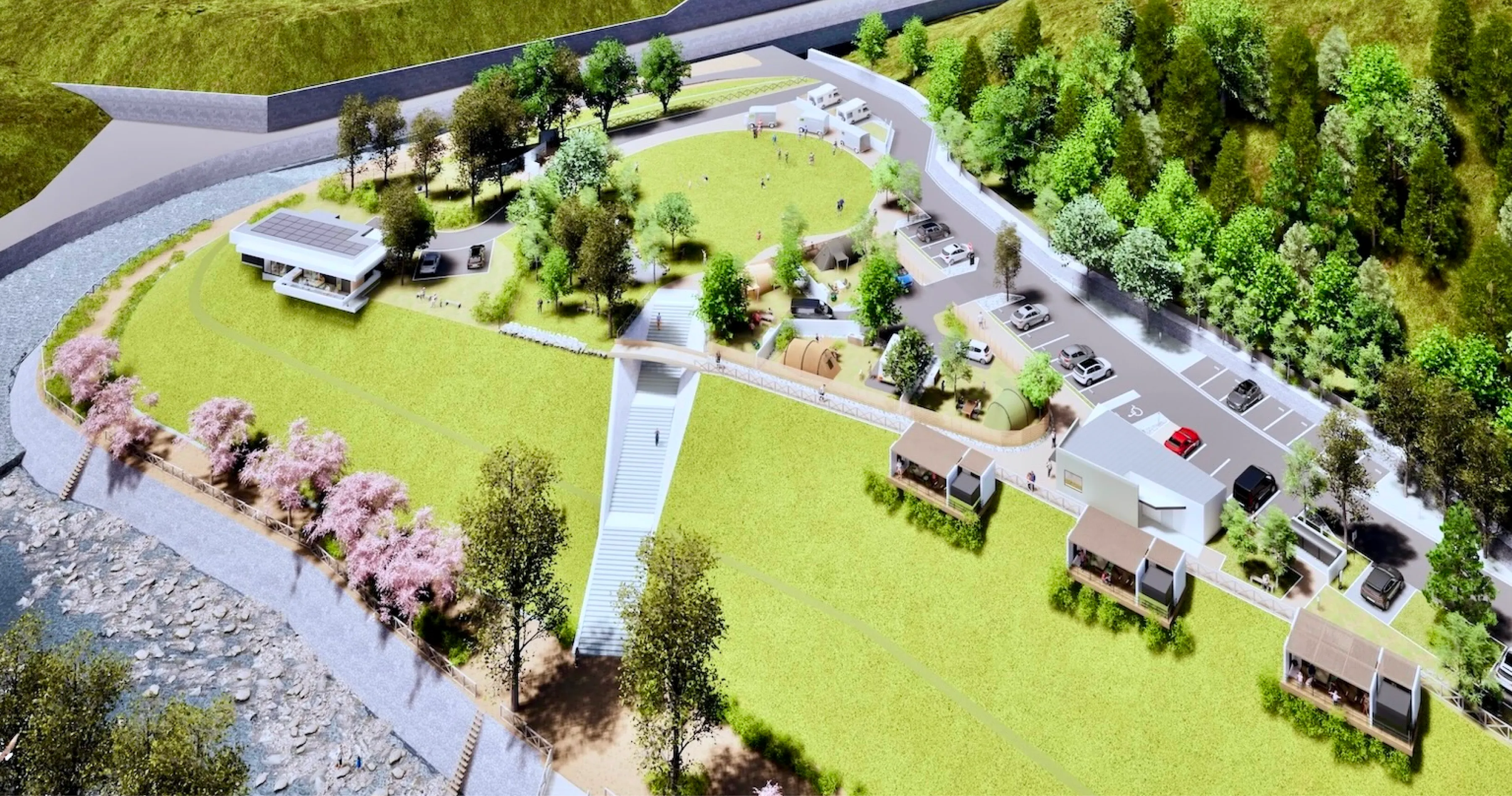 COROHIMERIVER(カロひめリバー)全景